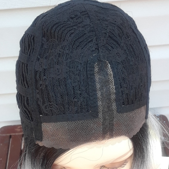 Lace front, partial Monofilament-Wig-SILVER-MIST - Picture 11 of 12